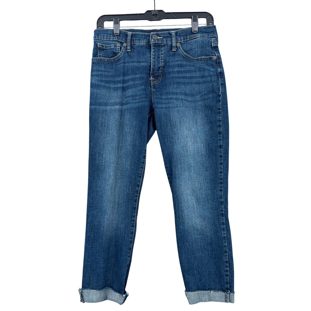 Lucky Brand Ava‎ Mid Rise Skinny Jeans Womens 6/28 Blue Denim Ankle